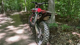 Best 450 Dirt Bike I’ve Ridden Motovlog [upl. by Roddie]