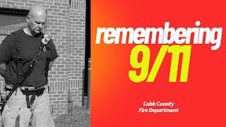 Cobb Fire remembers 911 at stations countywide [upl. by Aillimac847]