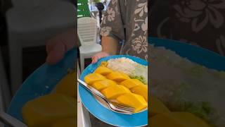 Amazing Mango Sticky Rice  Thai Street Food shorts [upl. by Ajet]