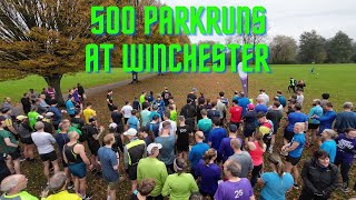 Massive turnout for 500th Winchester Parkrun [upl. by Urata]