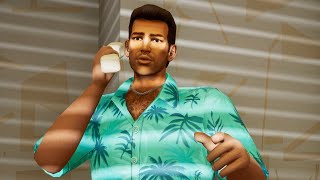 GTA Vice City  Definitive Edition  An Old Friend 4K classic lighting amp mods [upl. by Eenej449]