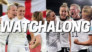 🏴󠁧󠁢󠁥󠁮󠁧󠁿 ENGAND WOMEN 21 GERMANY WOMEN 🇩🇪  WOMENS EURO 2022 FINAL  LIVE  WATCHALONG [upl. by Hortense]