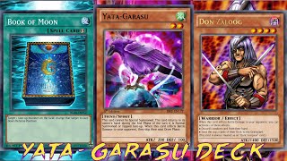 Yu Gi Oh Power Of Chaos BAKURA THE DARK SPIRIT YATA GARASU DECK [upl. by Aihcila811]