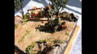 German Motorcycle Orderly Set Tamiya wmv [upl. by Yesrej]