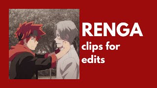 SK8 RENGA clips for edits reki x langa [upl. by Callas531]