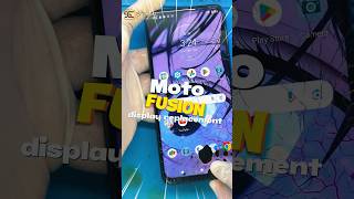 moto fusion plus displays got black spots and fully damaged screen🤟🏼 display replacedday25365 [upl. by Okomot]