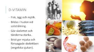 Vitaminer och mineralämnen [upl. by Ethbun]