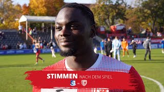 STIMMEN NACH DEM SPIEL  VSG Altglienicke vs Greifswalder FC  Regionalliga Nordost [upl. by Norvan623]