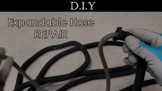 How to DIY repair the expandable garden hose Dont throw your XHose away before watching this [upl. by Wang74]