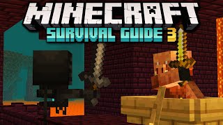 Wither Skeleton Farm Part 2 ▫ Minecraft Survival Guide S3 ▫ Tutorial Lets Play Ep92 [upl. by Marybeth]