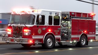 Brookhaven Fire Company Engine 52 Responding [upl. by Ewart]