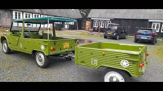 citroën mehari 1974 and trailer [upl. by Cynarra474]