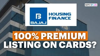 Bajaj Housing Finance IPO Largest IPO Of The Year Set To List Today [upl. by Letnahc]