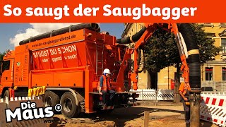 So funktioniert ein Saugbagger  DieMaus  WDR [upl. by Nealy706]