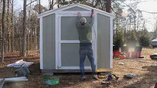 BUILDING A TUFF SHED TIMELAPSED [upl. by Ellahcim]