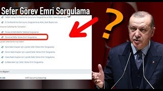 E Devlet Sefer Görev Emri Sorgulama ve Seferberlik Yaş Sınırı [upl. by Ettevram]