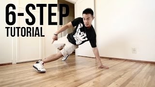 How to Breakdance  6 Step  Footwork 101 [upl. by Akinehc]