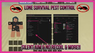 Roblox Best Lone Survival script  Silent Aim amp NO Recoil  lone survival hack [upl. by Tierney586]