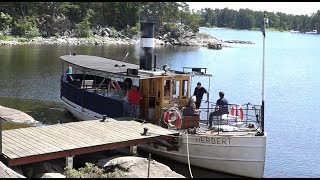 SS Herbert av Alingsås  ångbåtsresa till Risön [upl. by Cesar180]