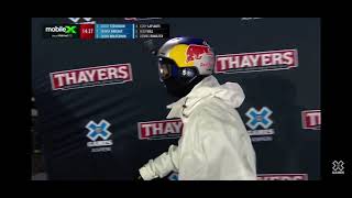 Jesper Tjäder Switch Double Backflip at X Games Knuckle Huck 2024 [upl. by Nunci326]