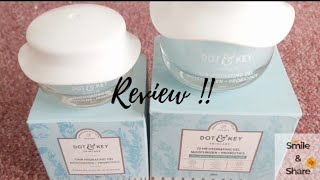 WINTER SKINCARE FAVOURITE Dot amp Key 72 Hour Hydrating Gel Moisturizer  Probiotic Review [upl. by Ykceb]