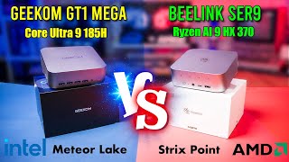 Beelink SER9 vs Geekom GT1 Mega Ultimate Mini PC Showdown [upl. by Eelegna]