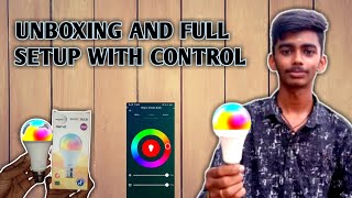 Wipro Garnet 9W Smart LED Bulb  WiFi Enabled  Unboxing Smart Bulb  Malayalam  Gokulling dude [upl. by Beaudoin305]