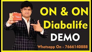 on amp on Diabalife Demo  Live Demo  Mi Lifestyle  Ram Patil [upl. by Philips]