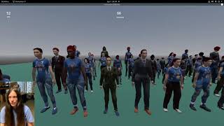 Test Stressing  Humanizer  Free 3D Charactor Creator for Godot 42 [upl. by Eicyal194]