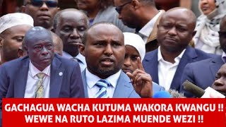 JUNET MOHAMED ATTACKED BADLY  GACHAGUA WACHA KUTUMA WAKORA KWANGU WEWE RUTO LAZIMA MUENDE [upl. by Yekciv]