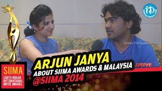 Music Director Arjun Janya about SIIMA 2014 Awards and Malaysia [upl. by Adimra978]