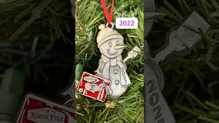 Clarence the Snowman pewter ornament [upl. by Yssenhguahs575]