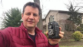 Zeiss Ikon Ikofex 1937 TRL film camera review [upl. by Aleakam21]