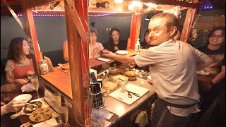 Funny Frenchmans Japanese Food Stall  Street Food フランス人シェフのフレンチ屋台 レミさんち 福岡 Escargot amp Quiche YATAI [upl. by Pigeon]