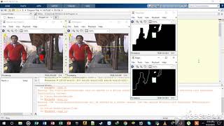 Abandoned Object Detection USING MATLAB 2016b [upl. by Eilssel769]