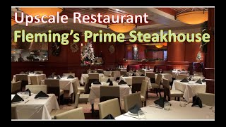 Restaurant Tour Fleming’s Prime Steakhouse amp Wine Bar [upl. by Okechuku213]