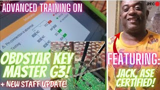 Obdstar KeyMaster G3 Advanced training New staff updates New partnerships [upl. by Nosnej]