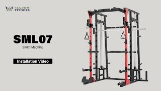 Smith Machine  Assembly Instruction  Major Lutie  SML07 [upl. by Todhunter347]