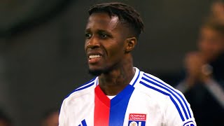 Wilfried Zaha Vs Olympiakos 260924 DEBUT FOR LYON [upl. by Beauchamp163]