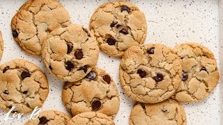 The Best Vegan Chocolate Chip Cookie Recipe [upl. by Seyah]