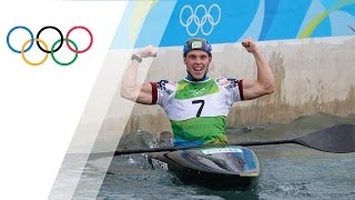 Joseph Clarke wins Gold in the Mens Kayak Canoe Slalom [upl. by Gazo]