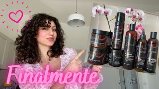 CAPELLI RICCI  Mega recensione dei 7 prodotti DIVINA che ho Li consiglio davvero [upl. by Ocram]