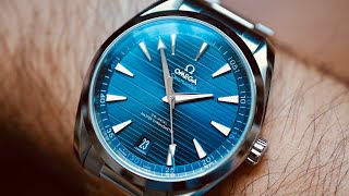 Omega Seamaster Aqua Terra 41mm Steel Watches Review  SwissWatchExpo [upl. by Anwahsit]