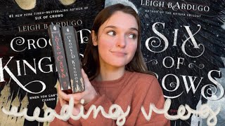 FINALLY READING THE SIX OF CROWS DUOLOGY  a reading vlog✨🃏 [upl. by Volnay]