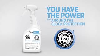 Continuously Active Disinfection The Science Behind Sani24® Germicidal Spray [upl. by Miett]