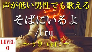 【声が低い人でも歌える】【歌ってみた】そばにいるよ／Uru ～♭9 ver～【3のオク下】【音域：mid1C～mid2Dmid2D→裏声レベル0】【フル】【歌詞付き】 [upl. by Veda152]