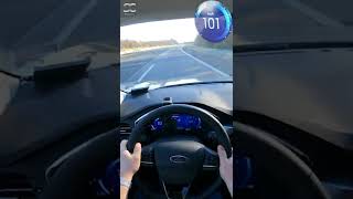 2022 Ford Kuga 151HP  Top Speed  SHORTS [upl. by Sivla]