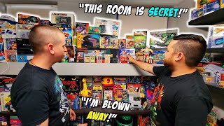 SECRET Room at Retro Ricks Game Point is Retro HEAVEN [upl. by Hirz]