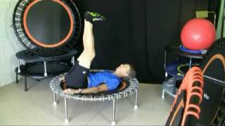 QiBounding  Six Pack Exercises on the Rebounder [upl. by Elder874]