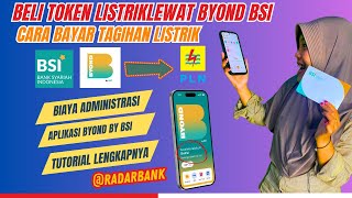 Cara Beli Token Listrik Lewat Byond BSI [upl. by Iyre]